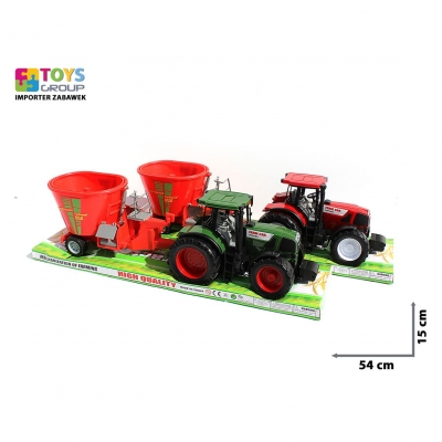 Traktor Toys Group z maszyną rolniczą (TG369572)