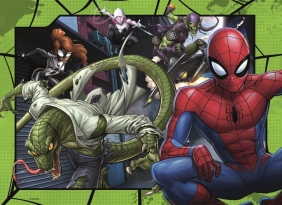 Ravensburger, Puzzle 4x100: Spiderman