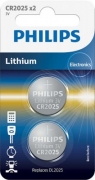 Bateria Philips CR2025 Lithium 2/bl