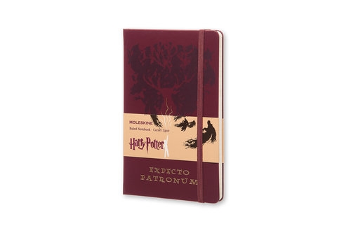 Notes Moleskine Limitowana Edycja Harry Potter w linię Expecto Partonu