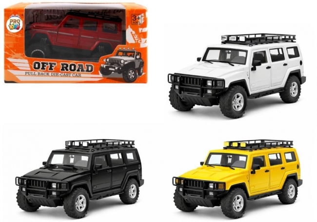 Samochód terenowy z dźwiękiem i światłem mix