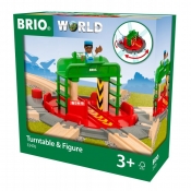 Brio Tracks: Tory - obrotnica z figurką (63347600)