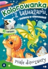 Kolorowanka z tatuażami - świecą w ciemności! Małe dinozaury Wydawnictwo Skrzat
