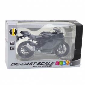 Motocykl metalowy ze światłem i dźwiękiem 1:12