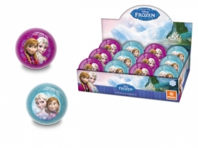 Piłka 7cm Frozen z brokatem