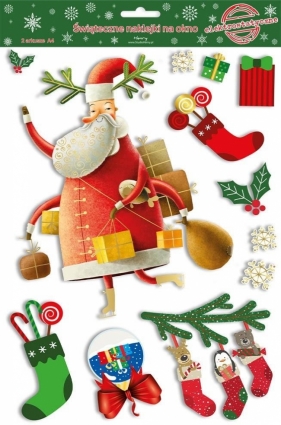 Naklejki elektrostatyczne BN - Mikołaj