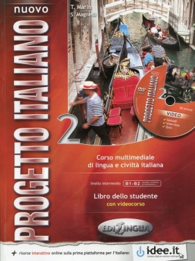 Nuovo Progetto Italiano 2 Libro dello studente + DVD - Magnelli Sandro, Marin Telis