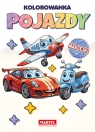 Pojazdy. Tęczowa kolorowanka z naklejkami Maciej Ratajczyk