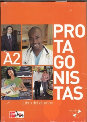 Protagonistas A2 Podręcznik + 2 CD - Melero Pilar, Sacrstan Enrique, Gaudioso Belen