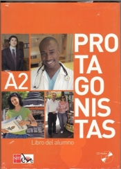 Protagonistas A2 Podręcznik + 2 CD - Gaudioso Belen, Sacrstan Enrique, Melero Pilar