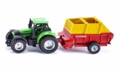 Traktor z przyczepą Pottinger (1676)