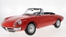 Alfa Romeo 1600 Duetto Spider 1966 (red) (52 cm long x 25 cm breit, without showcase) (218112)