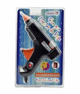 Pistolet do kleju z precyzyjną końcówką 40W