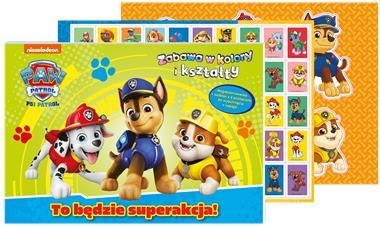Psi Patrol. Zabawa w kolory i kształty. Co za akcja!
