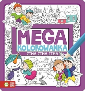 Megakolorowanka Zima, zima, zima