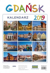 Kalendarz ścienny 2019 Gdańsk