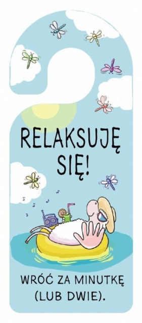 Zawieszka na klamkę - Relaks