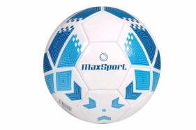 Piłka nożna Max Sport biało-niebieska