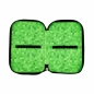 Piórnik podwójny bez wyposażenia Minecraft, AC2