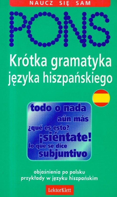 Pons. Krótka gramatyka języka hiszpańskiego