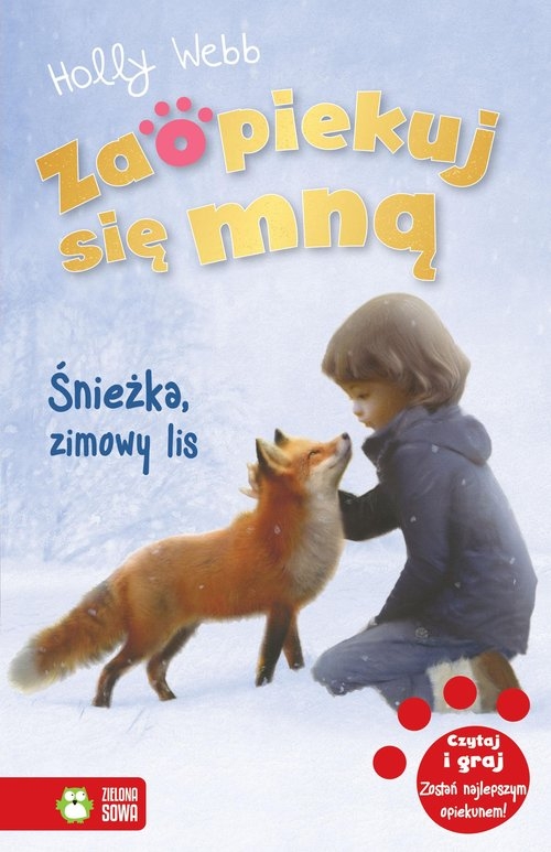 Zaopiekuj się mną Śnieżka zimowy lis