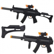 Karabin maszynowy światła dźwięki czarny 62cm