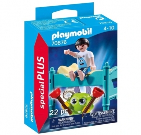 Playmobil Special Plus: Dziecko z potworkiem (70876)Wiek: 4+