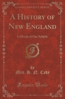 A History of New England In Words of One Syllable (Classic Reprint) Cady Mrs. H. N.
