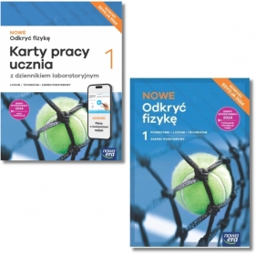 Pakiet NOWE Odkryć fizykę 1. Podręcznik i karty pracy ucznia. Zakres podstawowy - Marcin Braun, Weronika Śliwa