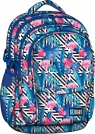 Plecak szkolny Stright Flamingo pink&blue BP-01