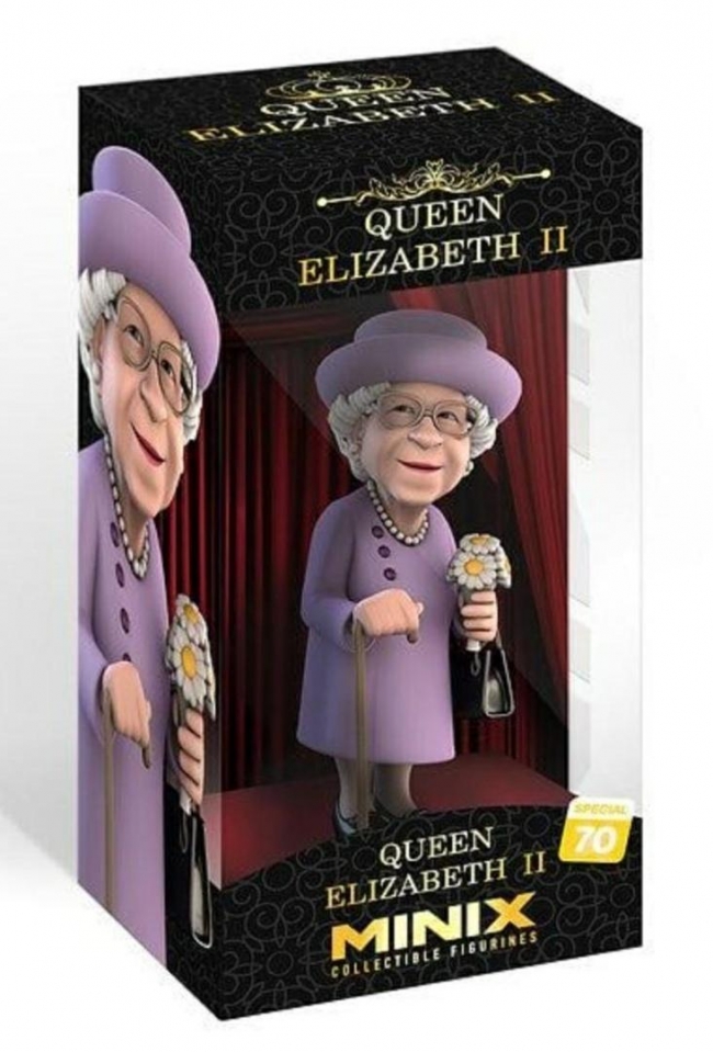 <img src='https://webimage.pl/pics/763/2/d8436605112763.jpg' style='height:440px' /> Figurka kolekcjonerska Queen Elizabeth II
