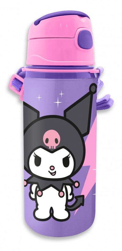 Bidon aluminiowy 600 ml Kuromi KU00031