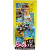 Lalka Barbie Made to Move - brunetka (FTG80/FTG82)