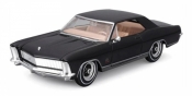 Model kompozytowy Buick Riviera 1965 1/26 czarny (10131214BK)