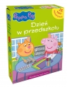 Świnka Peppa. Dzień w przedszkolu. Karty edukacyjne w pudełku Monika Kiersnowska