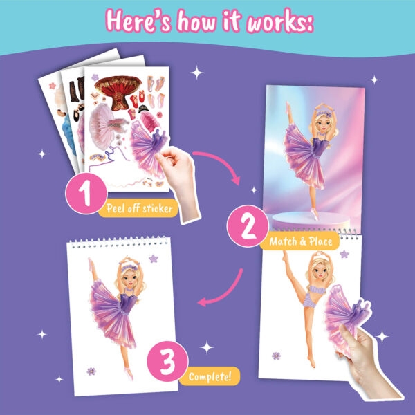Sticker Dress Up - Ballet