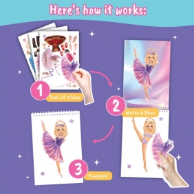 Sticker Dress Up - Ballet