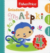 Fisher Price Puzzle Śniadanie małpki - Anna Wiśniewska