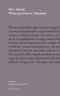 Wojna powietrzna i literatura - W.G. Sebald