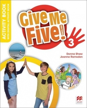 Give Me Five! 3 Activity Book + kod online w.2023 - Donna Shaw, Joanne Ramsden