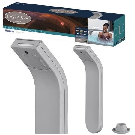 <img src='https://webimage.pl/pics/763/9/d6941607369012.jpg' style='height:440px' /> Wodospad LED do Spa 7 kolorów Lay-Z-Spa szary