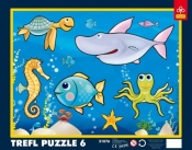W oceanie - Puzzle Ramkowe - 6 elementów (31076)