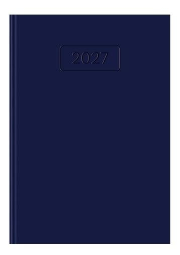 Kalendarz 2027 szefa B5 dzienny granatowy HERLITZ