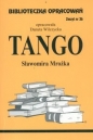 Biblioteczka Opracowań Tango Sławomira Mrożka - Danuta Wilczycka