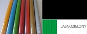 Tektura falista ?E? rolka 50cm x 70cm kolor jasnozielony