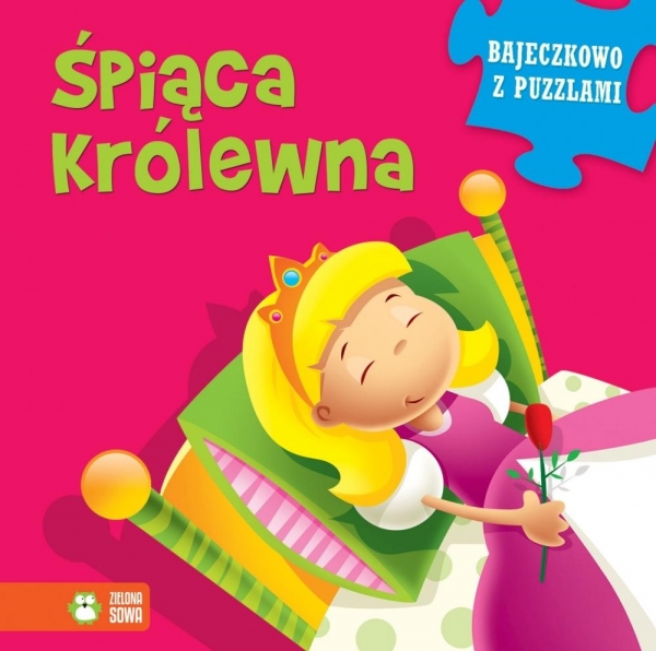 Śpiąca Królewna Bajeczkowo z puzzlami