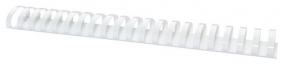 Grzbiety do bindowania Office Products A4 45 mm plastikowe 50 sztuk białe (20244515-14)