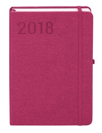 Kalendarz 2018 Popart A6 Tdw Różowy