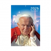 Kalendarz ścienny A4 - Papieski 2026