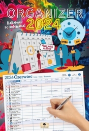 Kalendarz 2024 A3 ścienny Organizer